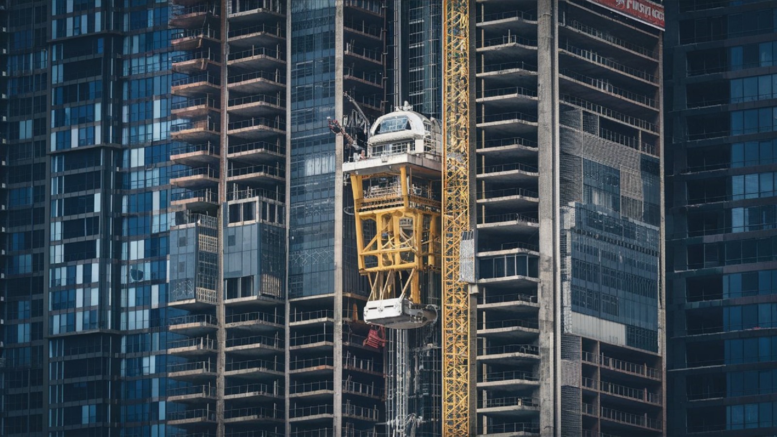 Construction hoist lifting machine